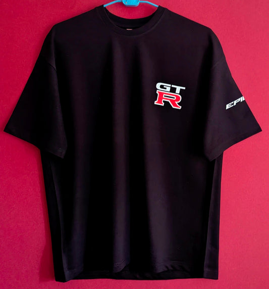 Fast & Furious Nissan R34 GTR Skyline Oversized Tee – Iconic Speed