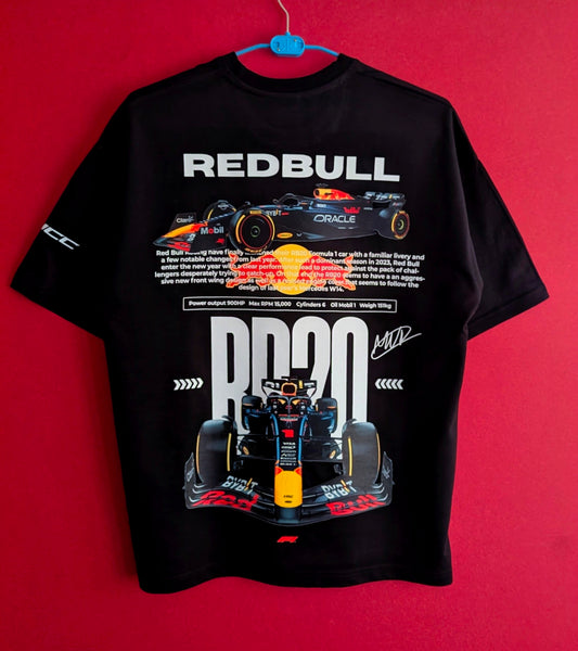 Red Bull RB20 Oversized Tee – Premium Street Edition